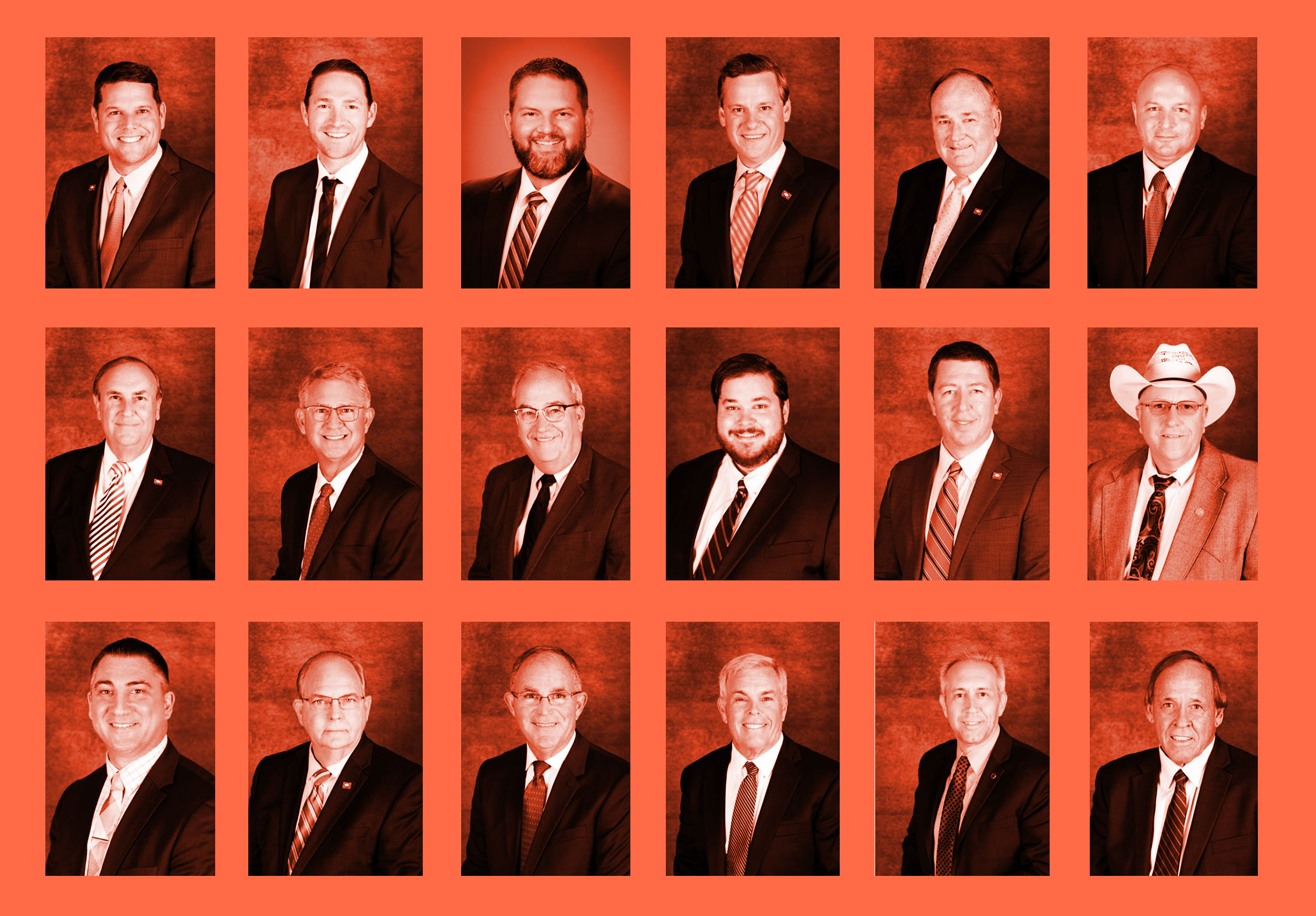 18 white men in the Senate vote to end Affirmative Action