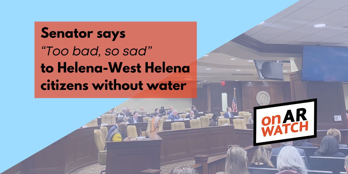 Hester to Helena: Sorry, not sorry for your water problems